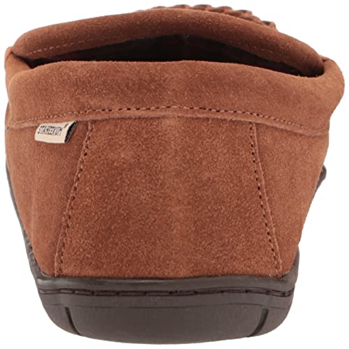 Staheekum Men's Forrager Flannel Slipper, Wheat, 103