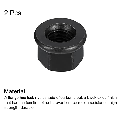 Écrou hexagonal M14 en acier classe 8.8 robuste pour assemblage mécanique de précision - 3