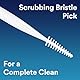 DenTek Complete Clean Easy Reach Zahnseide, kein Brechen und keine Shred Floss, 75 Stück
