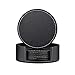 Thipoten Set of 6 Leather Coasters, Protect Furniture from Water Marks Scratch and Damage, SanPlus Simple and Classy Coasters for Drinks (black)
