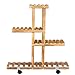 Relaxbx Scaffalature e contenitori per Fiori, Interni in Legno massello Set di pentole per espositori Multi-Strato