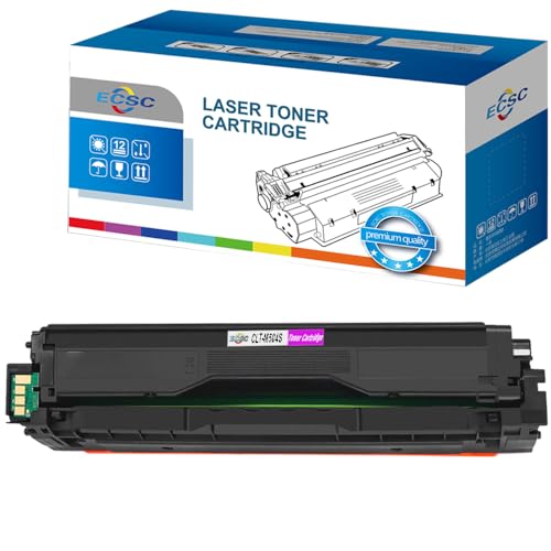 ECSC Compatible Toner Cartridge Replacement for Samsung CLP-415N CLP-415NW CLX-4195FN CLX-4195FW Xpress SL-C1810W Xpress SL-C1860FW CLT-M504S (Magenta, 1-Pack)