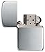 Zippo 1941 Sterling Pocket Lighter, Silver Hand Satin Finish