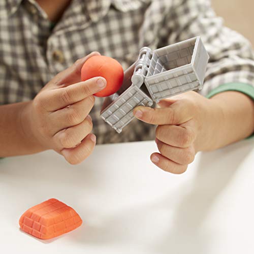 Conjunto Guindaste e Empilhadeira Play-doh E5400