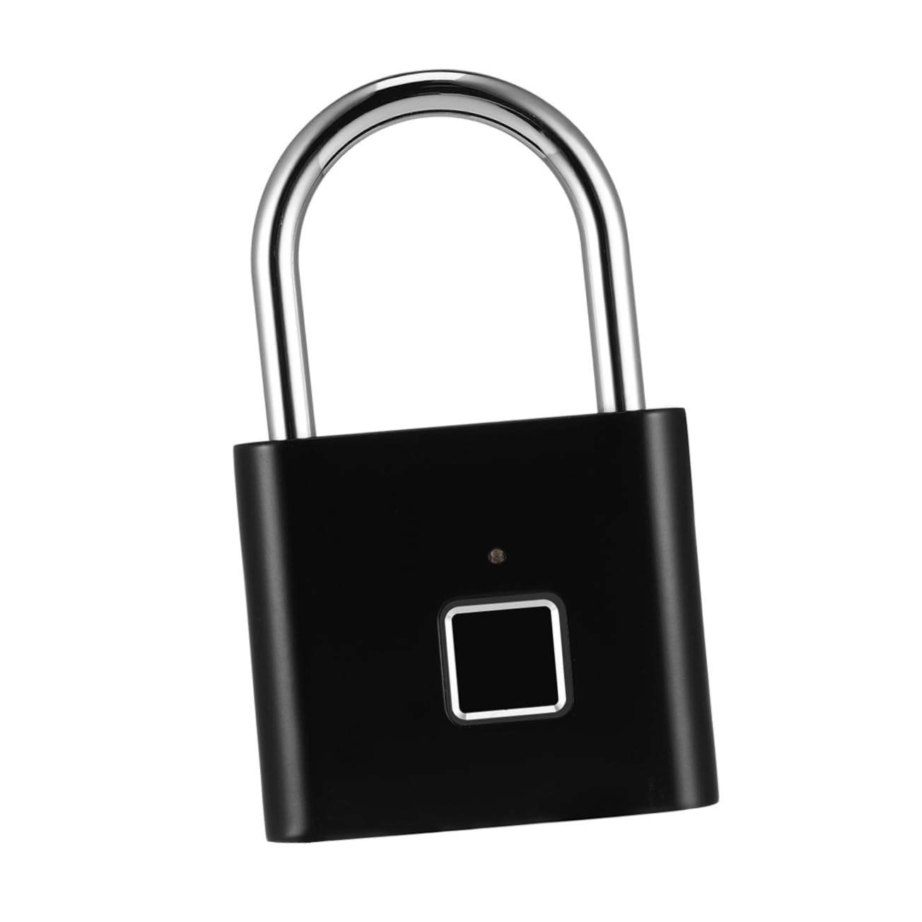 Veemoon Lucchetto Elettronico a Impronta Digitale e Password, Serratura Smart in Acciaio Inossidabile, 40 Impronte, per Valigia e Cassetto