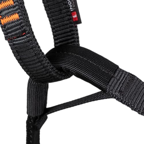 Mammut 4 Slide Harness | Klettergurt für Damen und Herren, Absturzsicherung, Ausrüstung für Bergsteiger | M-XL, Schwarz