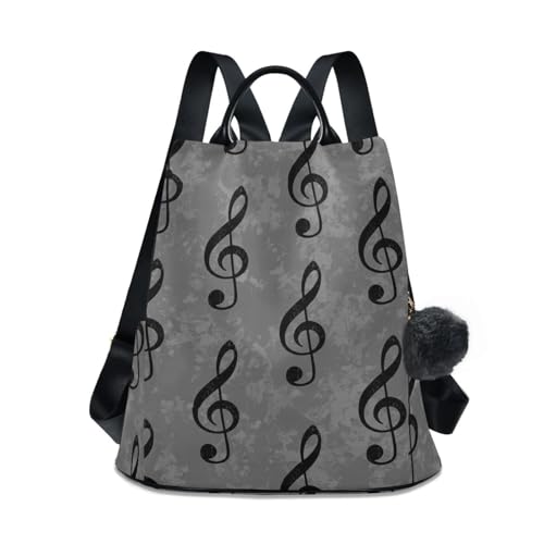 Sac à dos noir texturé gris femme élégant et urbain