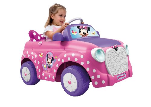 FEBER Minnie - Coche eléctrico de Juguete, 6 V (Famosa 800008603)