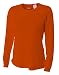 A4 Women's Cooling Performance Crew Long Sleeve | Moisture-Wicking |
