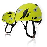 Kong. Mouse Sport. Casco da Arrampicata, Alpinismo, Vie Ferrate. Casco di Sicurezza con Imbottitura interna. CE EN 12492. 375g. Taglia Unica. Regolabile 52-64cm Made in Italy.
