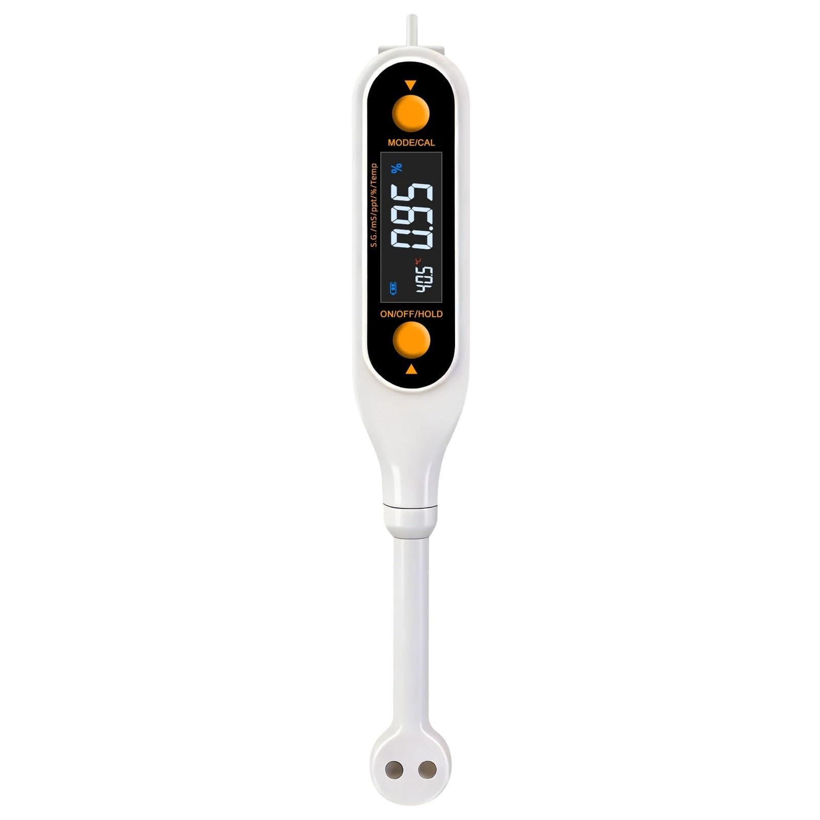 Miernik zasolenia Cyfrowy tester soli 5 w 1 TDS EC SG Tester temperatury do użytku spożywczego