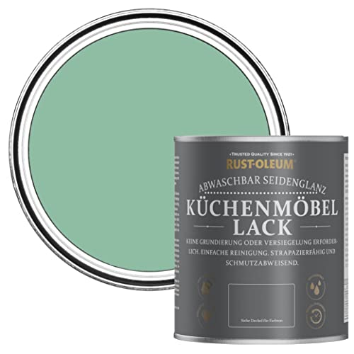 Rust-Oleum abwaschbare Küchenschrankfarbe in grün mit Seidenglanz Finish - Wanderlust 750ML