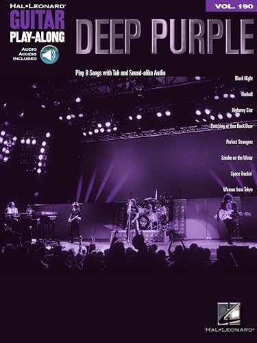 Deep Purple: Guitar Play-Along Volume 190
