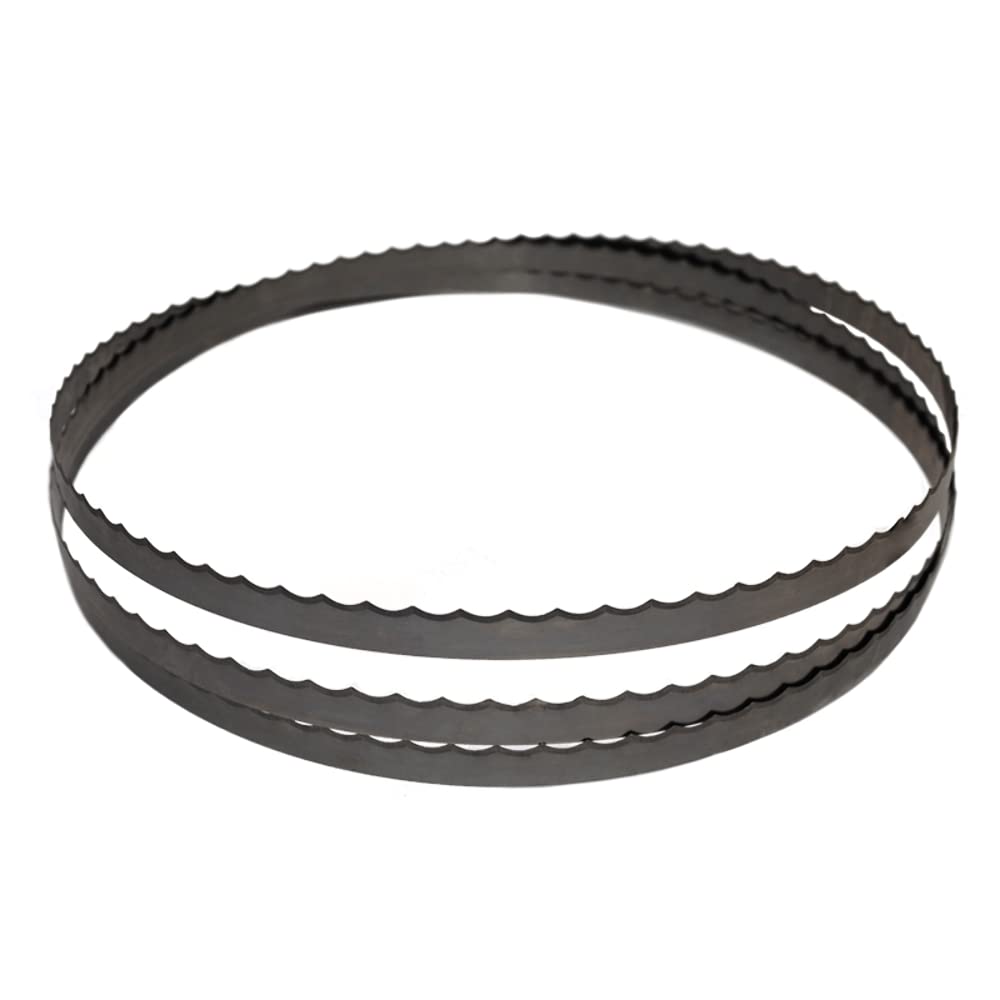 142" Scalloped Band Saw Blade for Wood - Fits 5700, 5701, 5801, 6801 - Black - Compact