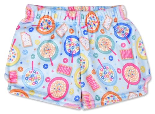Short en polaire doux et soyeux avec taille élastique Snack Shack