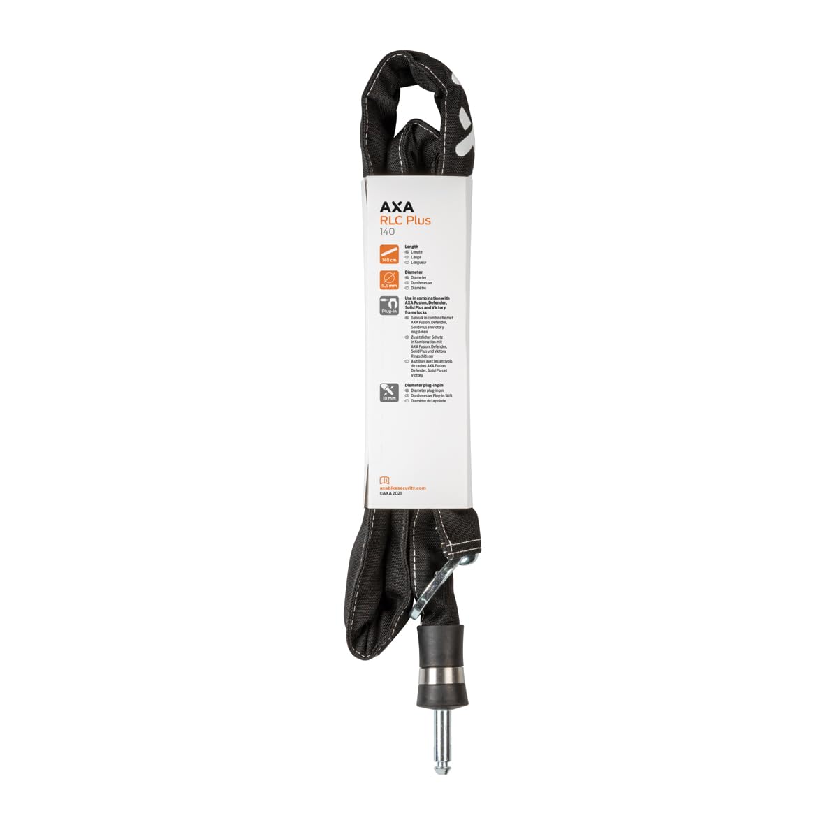 Edge Kettingslot Scooty ART4 140 CM Zwart | Scooterslot - Motorslot