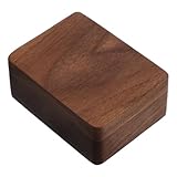Matériau : fabriqué en noyer noir sélectionné, ce coffret de rangement allie élégance et raffinement. idéal pour les occasions professionnelles et formelles, il peut également servir de petit coffret à bijoux pour pinces à cravate ou d’organisateur de boutons de manchette