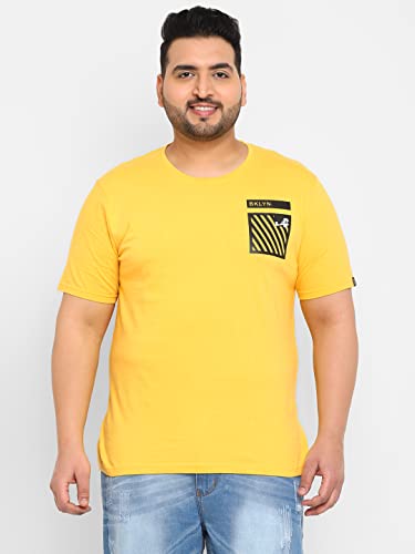 Image of Urbano Plus Men's Graphic Printed Half Sleeve Regular Fit Cotton T-Shirt