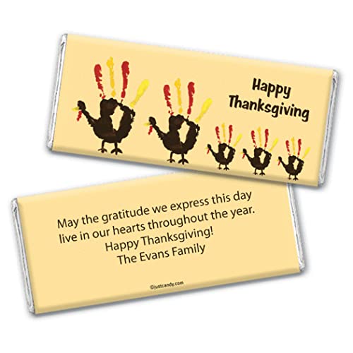 Thanksgiving Party Favors - Chocolate Candy Bar Wrappers (25 Count) #TOP11