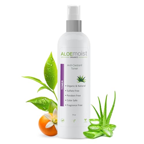 Aloe-Vera-Toner-for-Sensitive-Skin-Hydrating-Facial-Toner-for-Women-Anti-Aging-Dry-Oily-Acne-Prone-Skin-with-Soothing-Aloe-Vera-Pore-Minimizing-Witch-Hazel-pH-Balancing-Antioxidant-Green-Tea-8oz Aloe Vera Toner for Sensitive Skin: Hydrating Facial Toner for Women Anti Aging Dry, Oily & Acne Prone Skin with Soothing Aloe Vera, Pore Minimizing Witch Hazel, pH Balancing Antioxidant Green Tea 8oz - Image 1