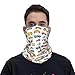 TZTTZT Neck Gaiters for Men Women - Sketch Car Colorful Print Head Scarf Balaclava Face Neck Scarf Mask Cover Bandana