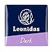 Leonidas Belgian Chocolates: 1 lb Napolitain Solid Dark Chocolate Squares
