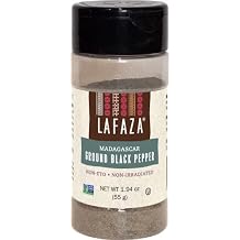 Lafaza Premium Madagascar Ground Black Pepper,1.94oz