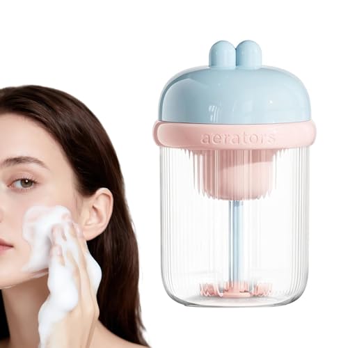 Generador automático de espuma para evitar la irritación facial por jabón directo
