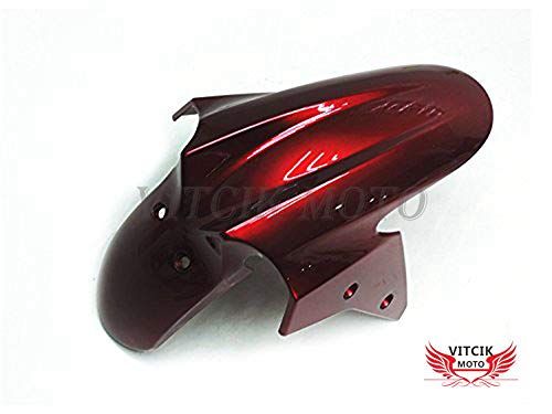Vitcik (Fairing Kits Fit For Ex250R Ninja 250 Ex-250R Zx250 2008 2009 2010 2011 2012) Plastic Abs Injection Mold Complete Motorcycle Body Aftermarket Bodywork Frame (Red & Black) A025 #TOP3