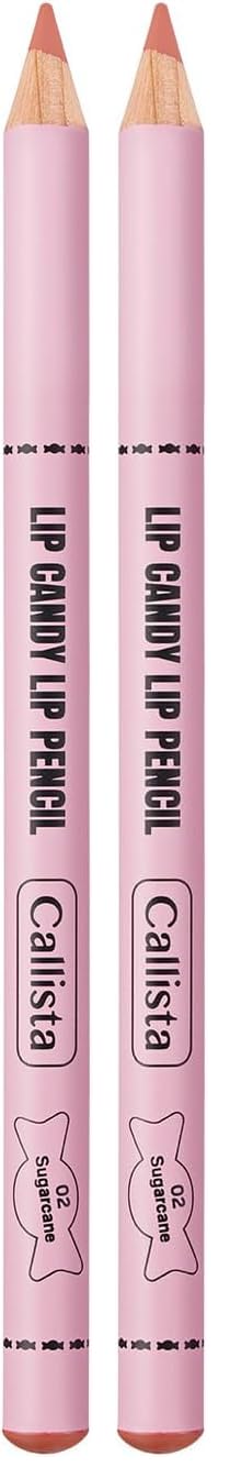 Callista Lip Candy Dudak Kalemi 02 Sugarcane, Nude 2li paket
