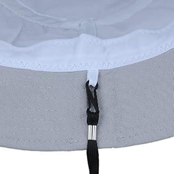 Bob Réglable TOUTACOO – Mixte, Toucher Coton, Jugulaire Amovible, Protection Soleil & Vent, Pliable