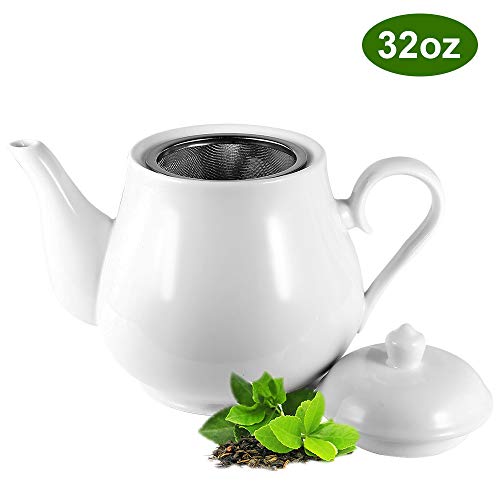 Best Teapot For Loose Tea With Cups Porcelain