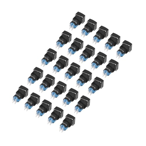 Chave Seletora de Chave 25 Unidades, 3 Posições, Autotravamento, Quadrado Rotativo 16mm BEM LA16 22Y