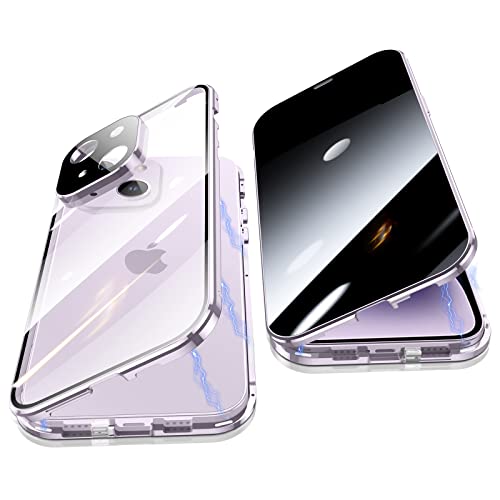 Housse iPhone 14 Plus protection magnétique intégrale et anti espion - 4