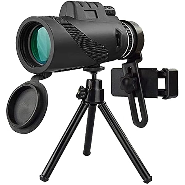 40X60 telefon z zoomem monokularowy teleskop optyka HD z uchwytem na telefon statyw wodoodporny FMC BAK4 prezenty do obserwacji ptaków na świeżym powietrzu piesze wycieczki