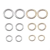 👍 Diseño de Resorte: Se diseña un resorte en la apertura del anillo de metal. Puede abrir rápidamente el llavero con una ligera presión, y se recuperará naturalmente sin presionar.