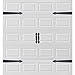 Garage Door Decorative Hardware, Magnetic Faux Hinges Handles Carriage-Style Accents Trim Hardware All Season Weather Resistant Non-Fade Easy Installation for Metal Garage Door