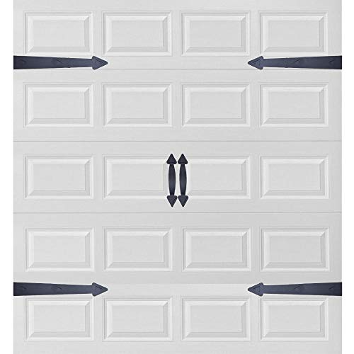 Garage Door Decorative Hardware, Large Door Faux Windows All