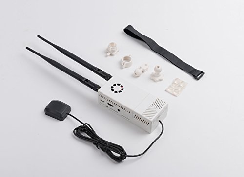Summitlink V2 White Case Dual Fans for Stratux ADS-B Kit Fits AHRS Module and GPYes
