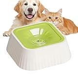 Bebedero Antiderrames para Perros | Plato Sin De 1.1 litros,Bebedero Lento...