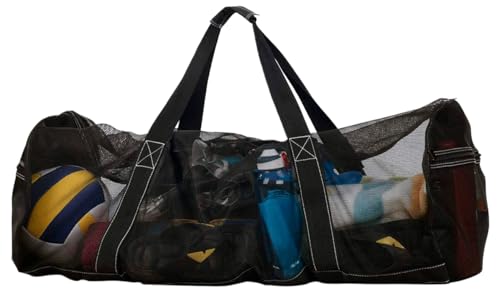 Bulex XXL Mesh Duffle Bag for Scuba Dive or Snorkel Gear, Extra Large Snorkeling Equipment Carry Bag, Ideal for Beach Pool Swimming Free Diving Kayak Spearfishing