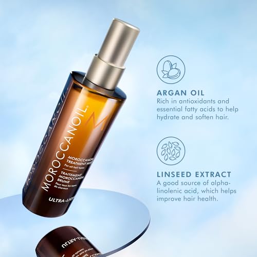 Moroccanoil Treatment Hair Oil Mist 0.85 Fl. Oz. - Thumbnail 3