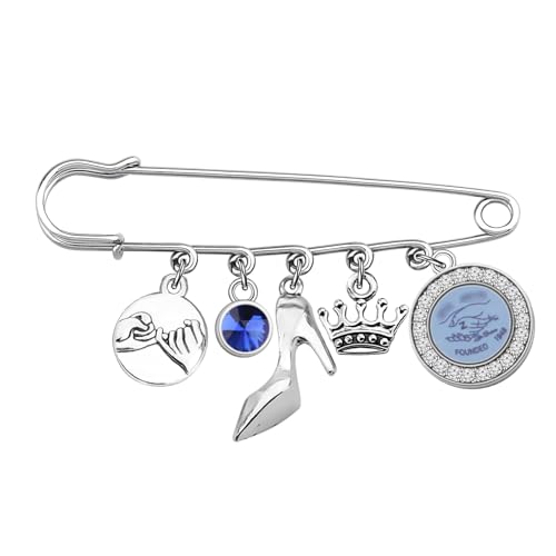 Image of UJIMS ZAmicae Sorority Graduation Gift Finer Woman Brooch Pin Greek Sorority Jewelry for Women (Amicae1948Pin)