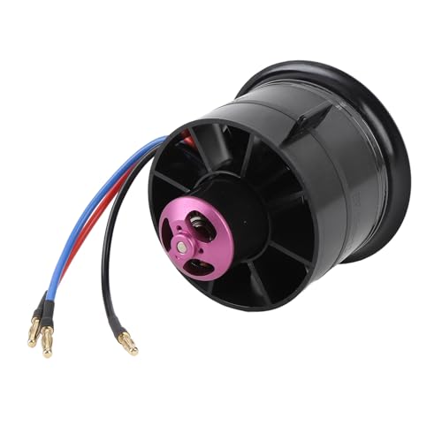 RC Airplane Ducted Fan, 12 Blades EDF 6S 2000KV Duct Fan with 3.43kg Thrust for RC Model