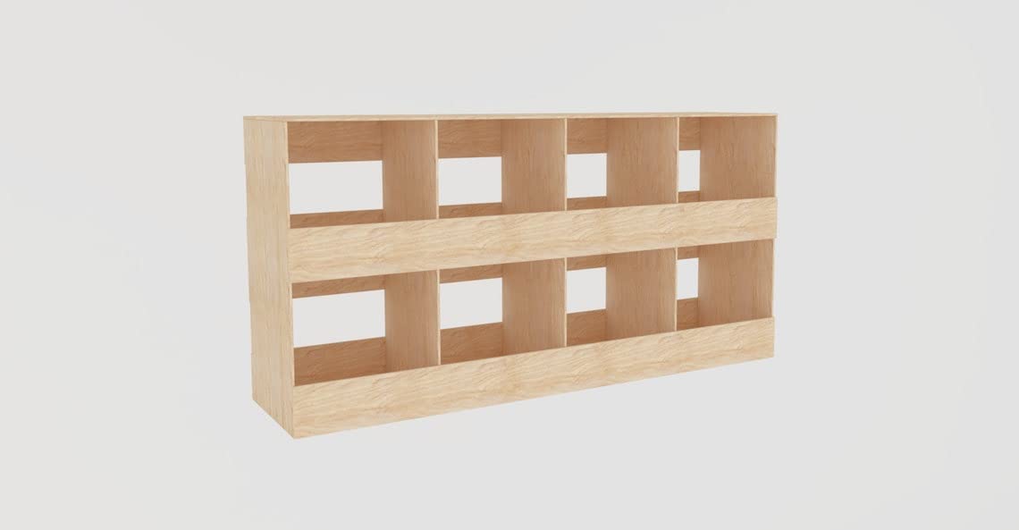 Generiq Cajas de madera hechas a mano de octuple de gallinero de gallinero de madera cajas de colocación de huevos de madera gallina gallina gallina casa de aves de corral 60 x 120 x 30 cm
