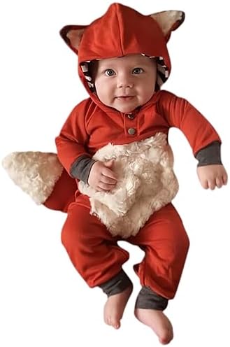 Noubeau Newborn Baby Girl Boy Halloween Cosplay Cartoon Clothes F...