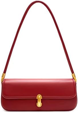 Shoulder Bag Small Handbags Mini Purses for Women Vintage Leather Underarm Bag