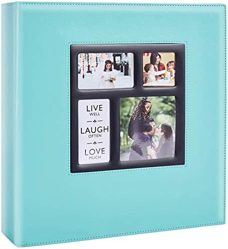 Ywlake Photo Album 500 Pockets 6x4 Photos, Extra Large Size Leather Cover Slip in Wedding Family Photo Albums that Holds 500 6x4 / 10x15cm Photos Pictures Brown