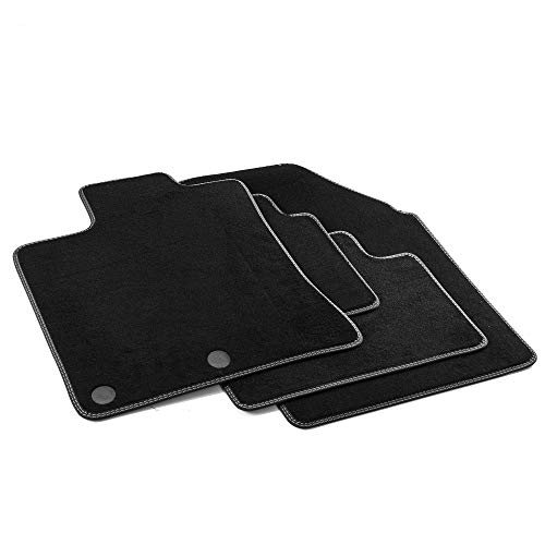 Tapis Nissan Qashqai I noir MTM PRO-2419 idéal pour les trajets quotidiens et les départs en vacances