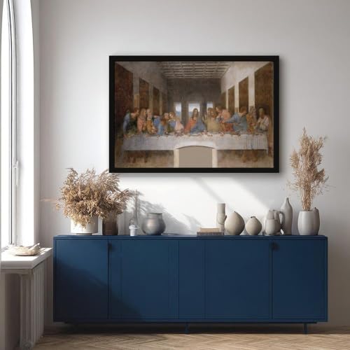 Toile Cène Da Vinci : solution déco murale pour petit espace - 4
